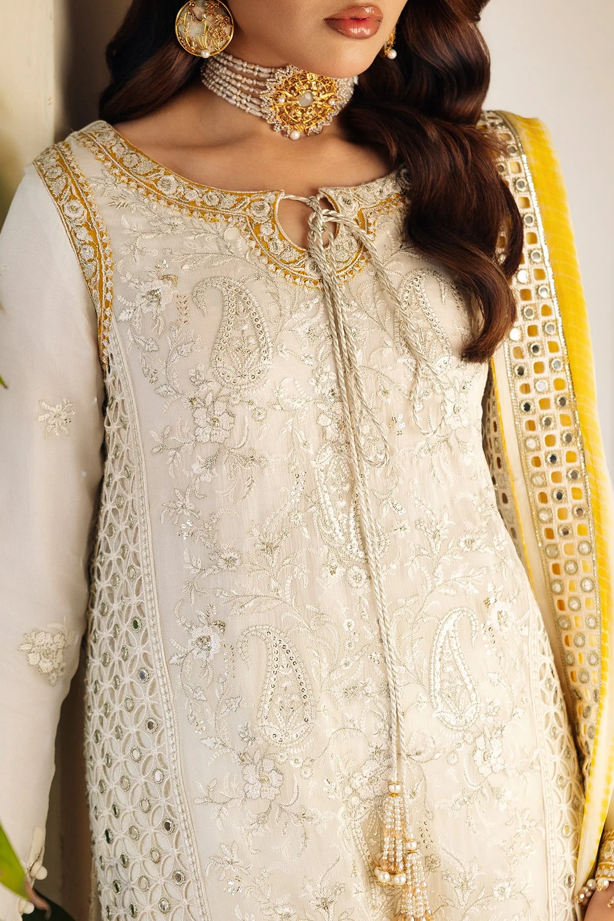 3-PC Stitched Luxury Lawn Collection CCE6-02 PSOK - Image 10
