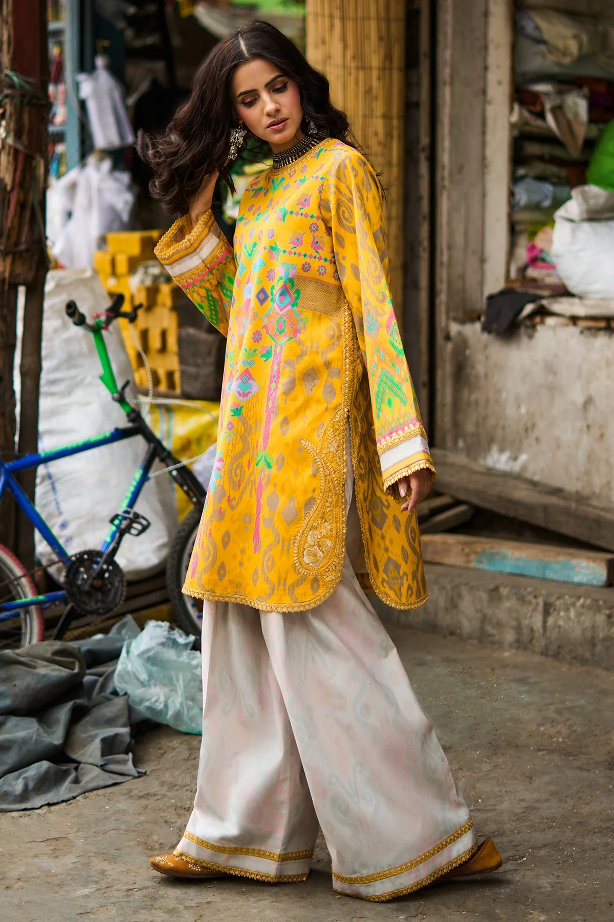 2-PC Stitched Printed Lawn CNP-6-242 - Image 2