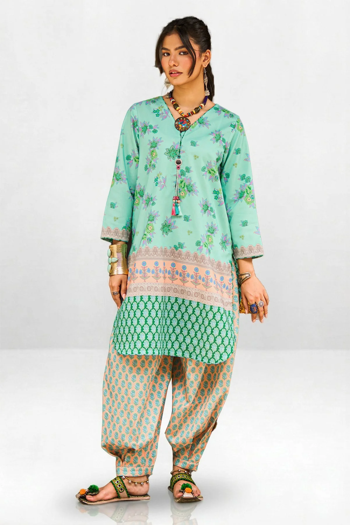 2-PC Printed Lawn CPM-6-208 - Image 6