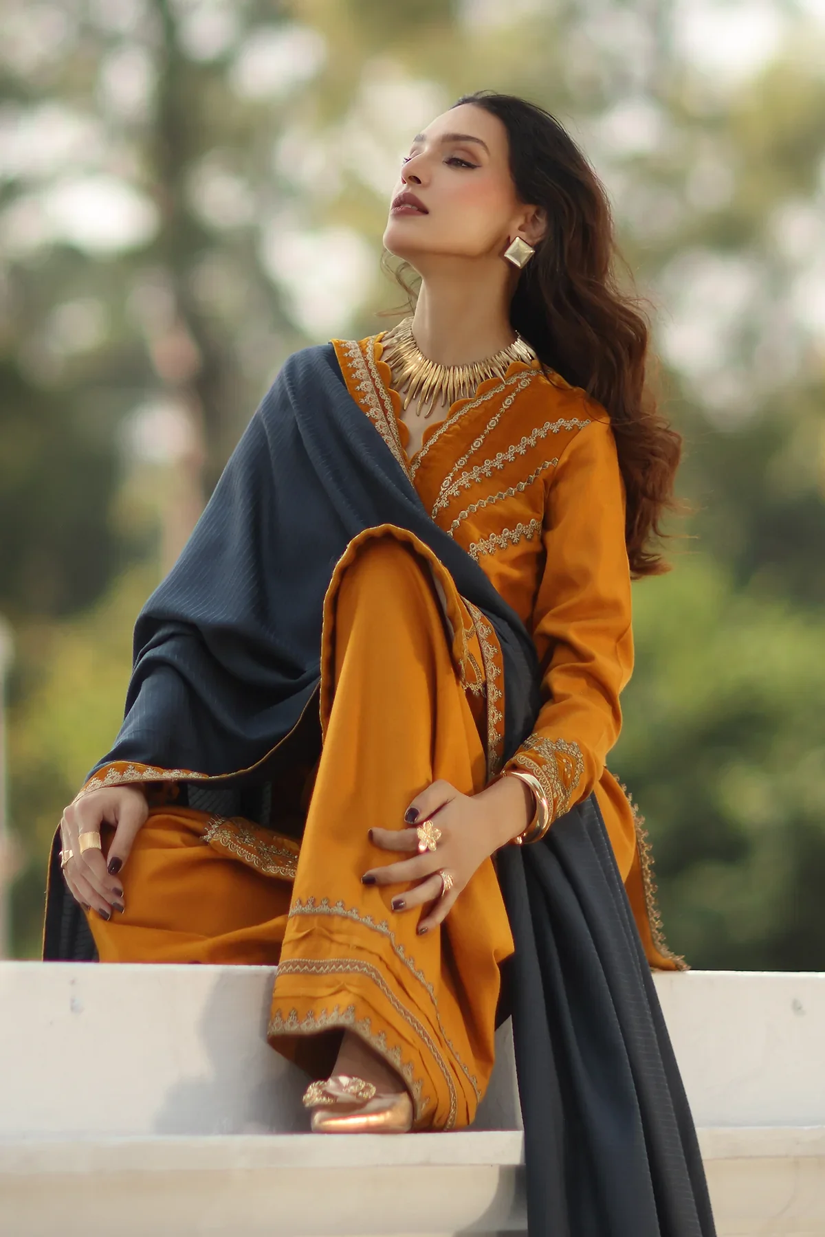 3-PC Peach Leather with Velvet CSW5-08 USOK - Image 4